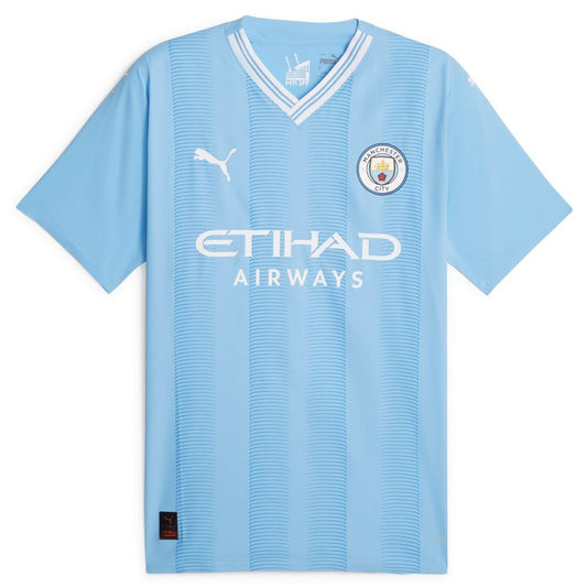 Manchester City Mens Home 23/24 Shirt Blue