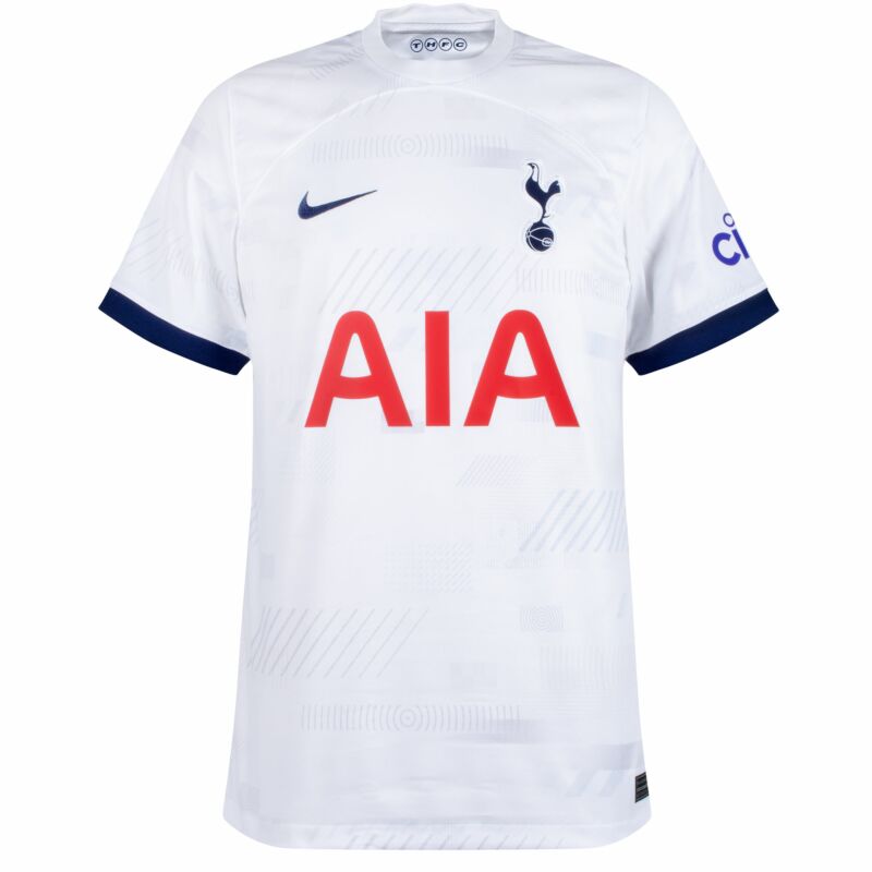 Tottenham Hotspurs Mens 23/24 Home Shirt White